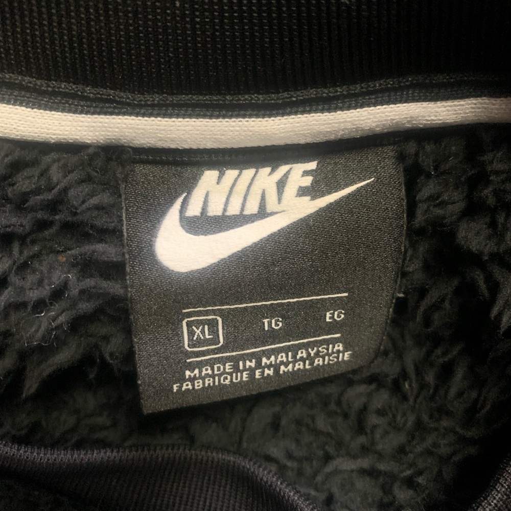 Nike Air Fleece Y2K Embroidered Logo Tags distressed Vintage Size XL - Picture 5 of 8